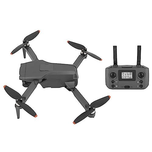 SPYMINNPOO Burshless Quadcopter RC Quadcopter Drohne Quadcopter UAV, Schwarz GPS Auto Return Home 360 ​​Grad Hindernisvermeidung Faltbarer Quadcopter Faltbare Drohne für Outdoor-Bausätze (3 von SPYMINNPOO