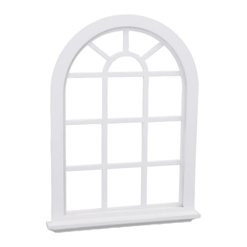 SPYMINNPOO Dollhouse Fenster, 1/12 Skala Holz Mini Doll House Fenster Rahmen Möbelzubehör für DIY -Wohnkultur SPYMINNPOO Dollhouse Fenster, 1/12 Skala Holz Mini Doll House Fenster Rahmen Möbelzubehör für DIY -Wohnkultur von SPYMINNPOO