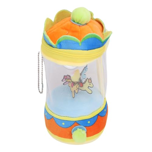 SPYMINNPOO Drawess Rotierendes Plüschspielzeug, Lustige Gefüllte Puppenkarousel -Plüsch -Anhänger Farbenfrohe Weichspielzeug für Kinder SPYMINNPOO Drawess Rotierendes Plüschspielzeug, Lustige Gefüllte Puppenkarousel -Plüsch -Anhänger Farbenfrohe Weichspielzeug für Kinder von SPYMINNPOO