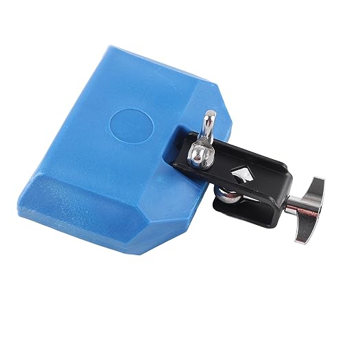 SPYMINNPOO Drum Stick Cowbell Leichtes ABS -Kunststoff Clear Sound Percussion Accessoire für Drumliebhaber und Babyausbildung (Blue) von SPYMINNPOO