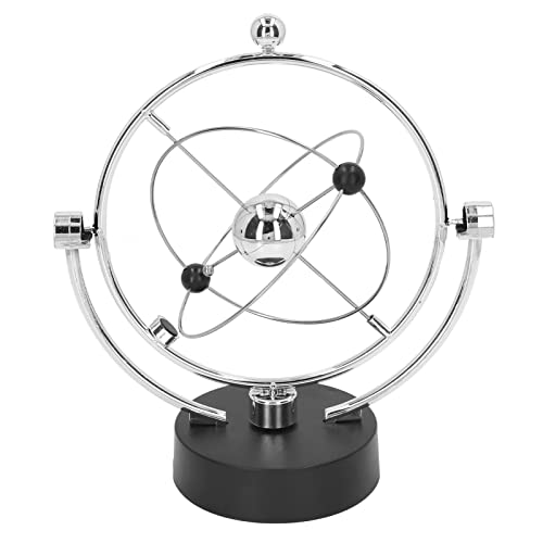 SPYMINNPOO Elektronische Perpetuum Plastik Motion Swing Ball, Magnetic Swing Energy Orbit Physics Toy Selbstmontage Desktop Ornament Dekoration von SPYMINNPOO
