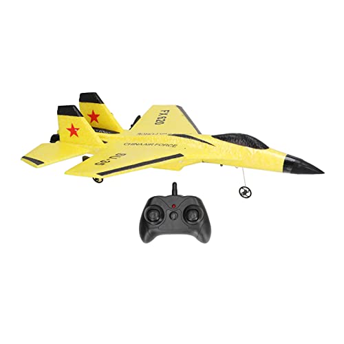 SPYMINNPOO Ferngesteuertes Flugzeug, 2,4 G Schaum RC Flugzeugmodell Elektrisches High Speed Long Life Leichtes Spielzeugflugzeug mit Licht für Kinder Gelb SPYMINNPOO Ferngesteuertes Flugzeug, 2,4 G Schaum RC Flugzeugmodell Elektrisches High Speed Long Life Leichtes Spielzeugflugzeug mit Licht für Kinder Gelb von SPYMINNPOO