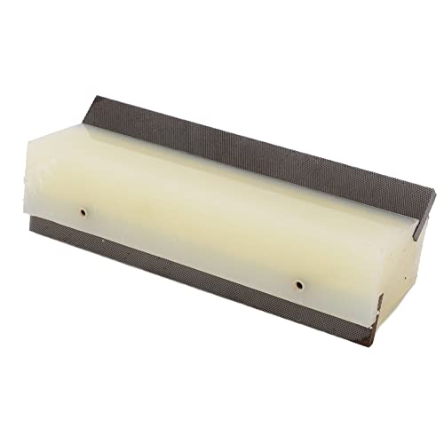 SPYMINNPOO Guitar Fret Felling -Datei, Leichte E -Gitarren -Reparatur -Datei Edge Trimmwerkzeug Poliergitarre Reparatur für E -Gitarre Ukulele (Doppelseitige Datei) von SPYMINNPOO