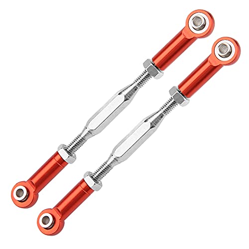SPYMINNPOO Hochwertige CNC -Aluminium -Legierungsstäbe für Slash 1/10 Skala RC Truck Grau Rot Blau für RC Enthusiasten (SLA013R rot) von SPYMINNPOO