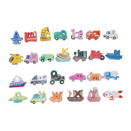 SPYMINNPOO Holz -ABC -Puzzle für Kleinkinder, 3D -Verkehr Alphabet -Peg -Puzzle -Matching -Spiel, Bildungslernspielzeug SPYMINNPOO Holz -ABC -Puzzle für Kleinkinder, 3D -Verkehr Alphabet -Peg -Puzzle -Matching -Spiel, Bildungslernspielzeug von SPYMINNPOO