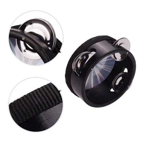 SPYMINNPOO Holzstrahl-Tamburin-Handbell-Handtrommel, 4 oder 6 Zoll, Leicht und Tragbar, Glänzender Reflektierender Drum Head, Fröhliches Jingle-Sound, Verbesserung des Musikalischen Sinns und (4 Zoll) SPYMINNPOO Holzstrahl-Tamburin-Handbell-Handtrommel, 4 oder 6 Zoll, Leicht und Tragbar, Glänzender Reflektierender Drum Head, Fröhliches Jingle-Sound, Verbesserung des Musikalischen Sinns und (4 Zoll) von SPYMINNPOO