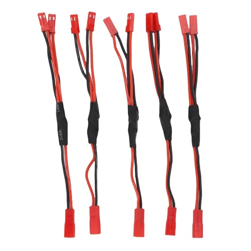 SPYMINNPOO JST Plug Splitter, Steckerkabel für ESC 030 050 180 Motoren, 15,5 cm Verlängerungskabel JST Femal DER JST Male Y KABELBREIDERUNG SPYMINNPOO JST Plug Splitter, Steckerkabel für ESC 030 050 180 Motoren, 15,5 cm Verlängerungskabel JST Femal DER JST Male Y KABELBREIDERUNG von SPYMINNPOO