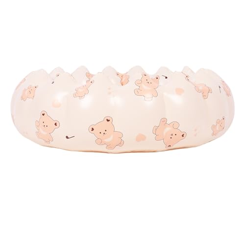 SPYMINNPOO Kleiner Aufblasbarer Pool, Verdickter PVC -Material, Tragbarer Blow -Up Ballgrubenpool für Kleinkindschwimmparty Innen Im Freien, PVC Material, Aufblasbarer Pool für Kleinkind (Tragen) von SPYMINNPOO