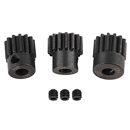 SPYMINNPOO Kombinations-Set Motorritzel 32DP, 13-15T 16-18T 19-21T für RC Auto 1/8 aus Metall mit Einstellschraublöchern, passend für Welle SPYMINNPOO Kombinations-Set Motorritzel 32DP, 13-15T 16-18T 19-21T für RC Auto 1/8 aus Metall mit Einstellschraublöchern, passend für Welle von SPYMINNPOO