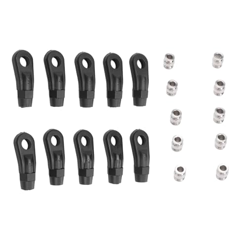 SPYMINNPOO M4 RC Link Stab End -Set, 10pcs Kunststoff -Stange Enden Ballgelenkverbindungsenden Kompatibel mit Axial SCX10 I II II III 1/10 Crawler SPYMINNPOO M4 RC Link Stab End -Set, 10pcs Kunststoff -Stange Enden Ballgelenkverbindungsenden Kompatibel mit Axial SCX10 I II II III 1/10 Crawler von SPYMINNPOO