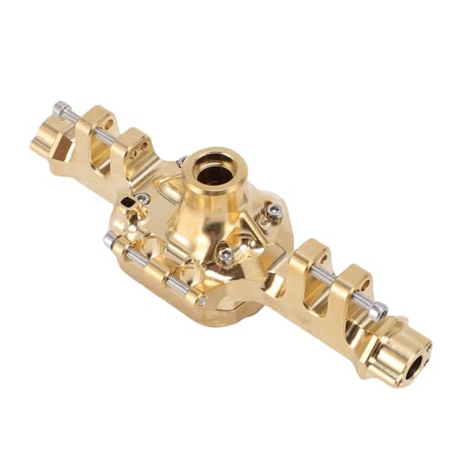 SPYMINNPOO Messing Heckbrückenachse, Metall RC Messing Hinterachehäuser mit Diff -Abdeckung für RC Crawler Car SPYMINNPOO Messing Heckbrückenachse, Metall RC Messing Hinterachehäuser mit Diff -Abdeckung für RC Crawler Car von SPYMINNPOO
