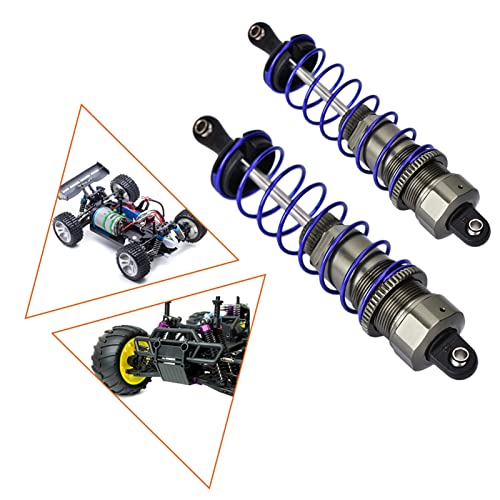 SPYMINNPOO Metallschock Absorbiert, das für das RC -Auto Fährt, RC -Zubehör der Stabilen Leistung, Ideal für Raue Straßen, 2pcs (92mm) von SPYMINNPOO