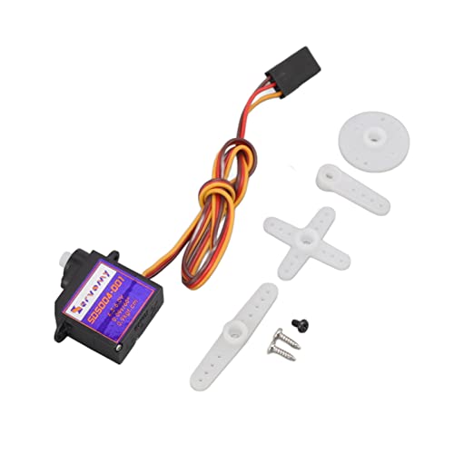 SPYMINNPOO Mikro-Mini-Digital-Servo, 0,09 S RC-Fernsteuerungs-Flugzeug-Segelflugzeug-Kleiner Roboter-Getriebe-Servo von SPYMINNPOO