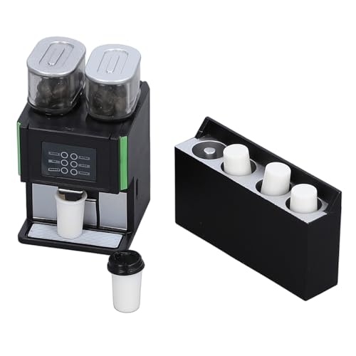 SPYMINNPOO Miniatur-Kaffeemaschine-Spielzeug, Simuliertes Design, Exquisite Tassenform, Kompakte Größe für die Dekoration von Puppenhäusern SPYMINNPOO Miniatur-Kaffeemaschine-Spielzeug, Simuliertes Design, Exquisite Tassenform, Kompakte Größe für die Dekoration von Puppenhäusern von SPYMINNPOO