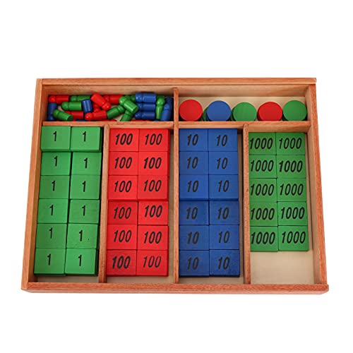 SPYMINNPOO Montessori Mathe Materialien Spielzeug, Holz Stempel Spiel Mathematisches Spielzeug für Kleinkinder Kinder Vorschulerziehung SPYMINNPOO Montessori Mathe Materialien Spielzeug, Holz Stempel Spiel Mathematisches Spielzeug für Kleinkinder Kinder Vorschulerziehung von SPYMINNPOO