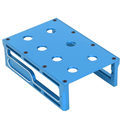 SPYMINNPOO RC -Auto Arbeitsstand, Resistente Reparaturarbeitstation für 1/8 1/10 RC -LKW -Waage für das Klettern des Autos DIY (Blue) von SPYMINNPOO