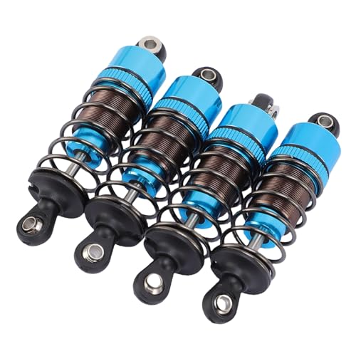 SPYMINNPOO RC -Auto -Stoßdämpfer -Kit, Leichtgewichts -Legierungsdämpfer Set 4 Öldämpfer Upgrade -Teile für 1/10 RC Crawler (Blue) von SPYMINNPOO