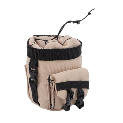 SPYMINNPOO RC -Autogepäckbeutel, Polyesterdekoration Einfach mit Dem - für 1/8 1/10 RC -Klettermodell, Multifunktional für Spielzeugauto (Beige) von SPYMINNPOO