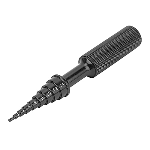 SPYMINNPOO RC -Autolagerentfernungsinstrument, Professionelle Aluminiumlegierung RC -Lager Demontage Lenkerkabine -Carrier -Werkzeuge für Drift, Rennwagen, Rennwagen (Black) von SPYMINNPOO
