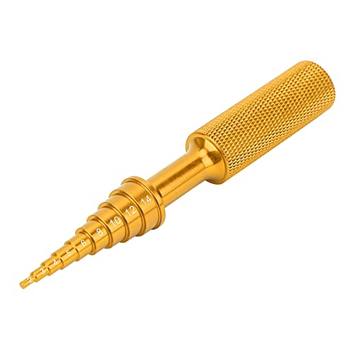 SPYMINNPOO RC -Autolagerentfernungsinstrument, Professionelle Aluminiumlegierung RC -Lager Demontage Lenkerkabine -Carrier -Werkzeuge für Drift, Rennwagen, Rennwagen (Yellow) von SPYMINNPOO