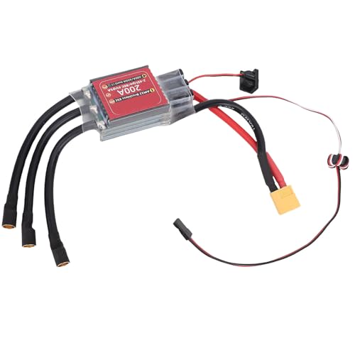 SPYMINNPOO RC Bürstenloser ESC, 200A wasserdichte Elektronische Geschwindigkeitsregler für 4292 4985 4998 5593 55113 Motor von SPYMINNPOO