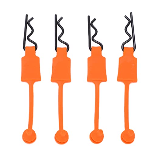SPYMINNPOO RC Car Shell Universal Pins Clipers Ersatzmodell Autosschalenzubehör für RC -Auto -Enthusiasten (ORANGE) von SPYMINNPOO