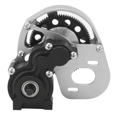 SPYMINNPOO RC-Montagestahl, 110 Aluminiumlegierung 87T Stirnradsatz, für Axial SCX10 SCX10 II, Extrem Langlebige Konstruktion, Präzisions-Hochleistungszahnräder (Silver) von SPYMINNPOO