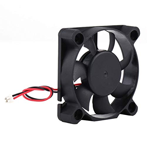 SPYMINNPOO RC-Motor-Lüfter, 5V-7V DC-Kunststoff-Lüfter RC-Motor-ESC-Lüfter (50 * 50MM) von SPYMINNPOO