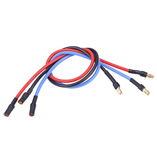 SPYMINNPOO RC -Motorverlängerungskabel, 16AWG Soft Silikonkabel mit 3,5 -mm -Bananenanschlüssen für RC -Modellmotor -ESC -Erweiterung von SPYMINNPOO