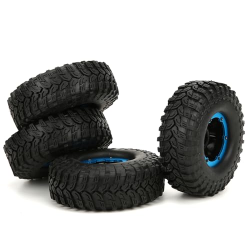SPYMINNPOO RC-Reifen, 100 Mm Aufblasbarer Reifen, RC-Autoreifen für 1:10 RC-Car, RC-Autoreifen, Mini-Reifen, RC-Reifen, Räder und Reifen von SPYMINNPOO