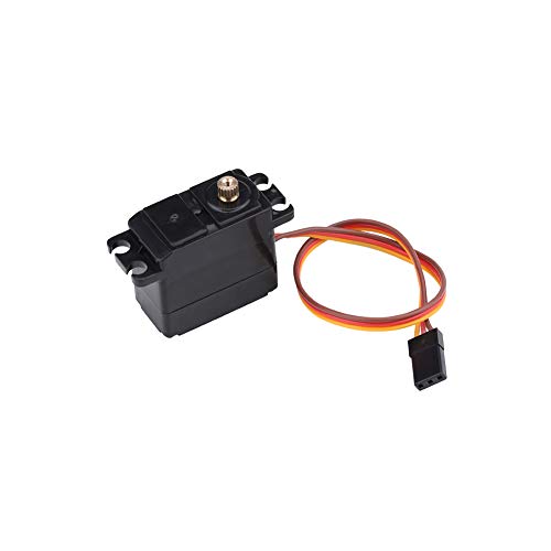 SPYMINNPOO RC Servo, 2,2 Kg Digital Lenkservo Wasserdichtes Metall Getriebe Servo Zubehör für 1/16 1/14 1/12 RC Auto Modellspielzeug Verformungsmodell von SPYMINNPOO