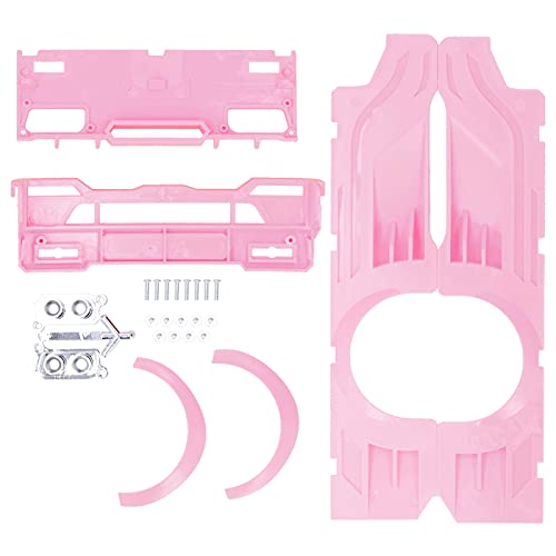 SPYMINNPOO RC Wide Body Kit für WPL D12, Plastikfackeln und Umgebende Covers, Custom -Styling -Upgrade für RC Truck Crawler (#4) von SPYMINNPOO
