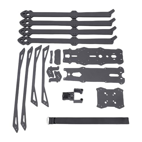 SPYMINNPOO Renndrone-Rahmen-Kit, Quadcopter-Rahmen-Kit, 570mm Radstand 8mm Dicke Arme mit Doppelflug-Controller- SPYMINNPOO Renndrone-Rahmen-Kit, Quadcopter-Rahmen-Kit, 570mm Radstand 8mm Dicke Arme mit Doppelflug-Controller- von SPYMINNPOO