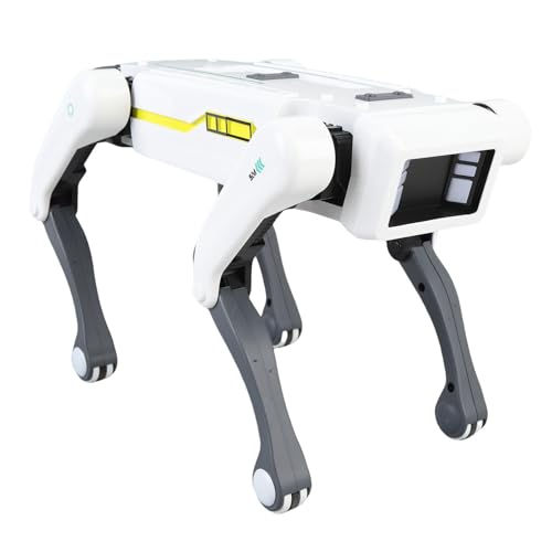 SPYMINNPOO Roboterhund, Intelligente Programmierbare Welpe Tanzmusik Lichter Lustige Geschichten und Sprachkontrollspielzeug für Erwachsene von SPYMINNPOO