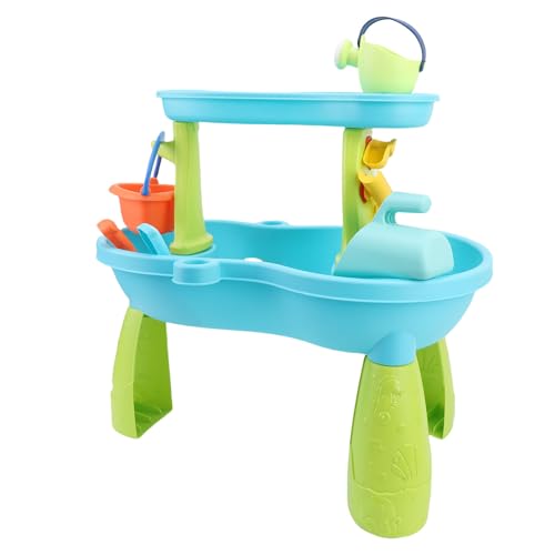 SPYMINNPOO Sandtisch -Set, Kids Beach Play Toy Water Activity Spielset Outdoor Sommersusorische Spielzeuge für Mädchen von SPYMINNPOO