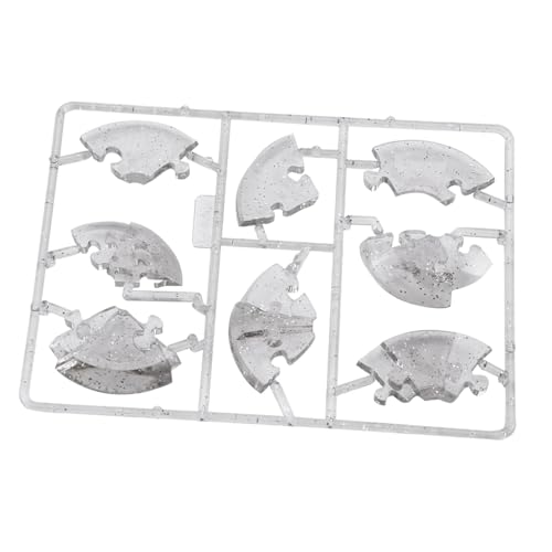 SPYMINNPOO Saturn-förmige DIY-Kristall-Puzzle-Blöcke, Süßes und Herausfordernd (Grey) von SPYMINNPOO