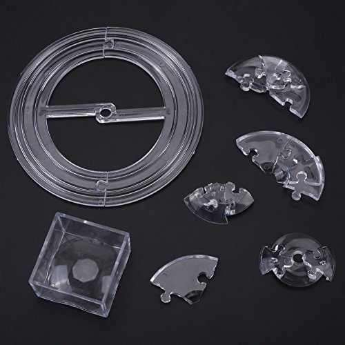 SPYMINNPOO Saturn-förmige DIY-Kristall-Puzzle-Blöcke, Süßes und Herausfordernd (Transparent) von SPYMINNPOO