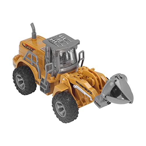 SPYMINNPOO Sehr Detaillierte Technische Fahrzeugspielzeug Sicheres Premium -Material Perfektes für 3 Jahre Alte (Dreiecksteilmaschine mit flachem Arm) von SPYMINNPOO