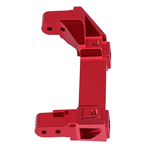 SPYMINNPOO Solid Metall Stoßfängerhalterung für -4 1/10 RC-Auto, Verbesserung der RC-Leistung, Perfekt für RC-Autosammler (Rot) von SPYMINNPOO