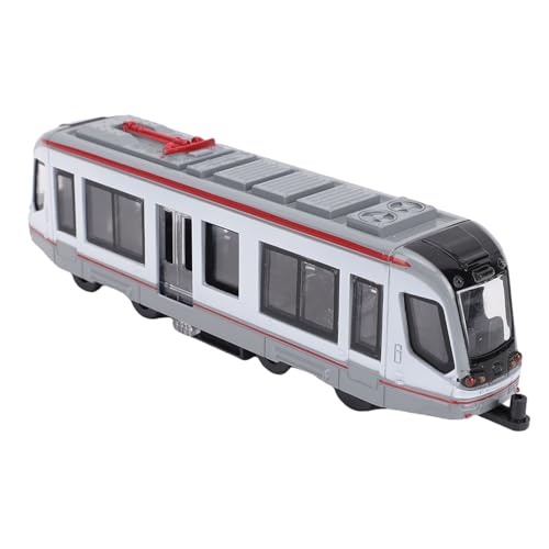 SPYMINNPOO Spielzeugset, Legierungsbatterie mit Dual Ended Rücken -Lotomotive -Modell für Mädchen (Grey) von SPYMINNPOO