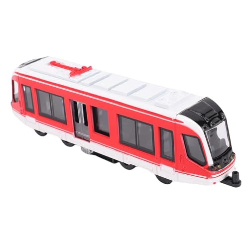 SPYMINNPOO Spielzeugset, Legierungsbatterie mit Dual Ended Rücken -Lotomotive -Modell für Mädchen (Rot) von SPYMINNPOO