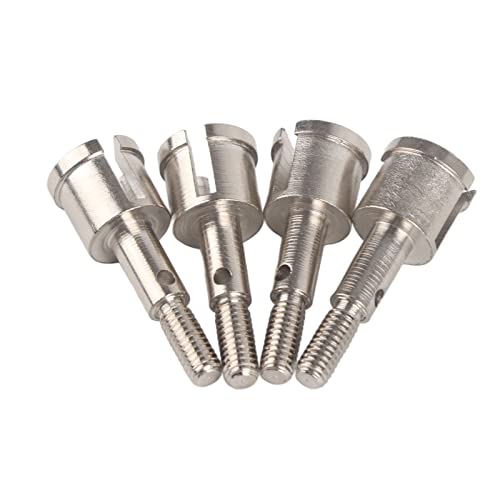 SPYMINNPOO Stahlantriebswellenbecher -Zubehör -Teile für HSP 1/10 RC Auto, Langlebiger Achsenbecherersatz für Fernbedienungsautos, Silberradachse für Ernsthafte RC Enthusiasten SPYMINNPOO Stahlantriebswellenbecher -Zubehör -Teile für HSP 1/10 RC Auto, Langlebiger Achsenbecherersatz für Fernbedienungsautos, Silberradachse für Ernsthafte RC Enthusiasten von SPYMINNPOO