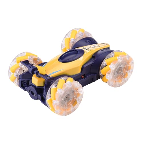 SPYMINNPOO Stunt RC -Auto mit Gestenkontrolle und Sprühfunktion, 360 ° LED -Leuchten und 2,4 G Drift Racing Toy für und Erwachsene (Dark Blue) von SPYMINNPOO