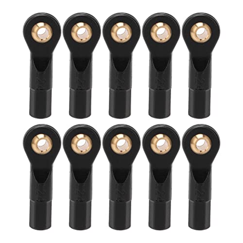 SPYMINNPOO Surchase Black Plastic Kabine Stiel 2,5 Mm Öffnen Sie 23 Mm Höhenhöhe Im Kopf Hoch [10pcs für das 1/10 RC -Auto von SPYMINNPOO