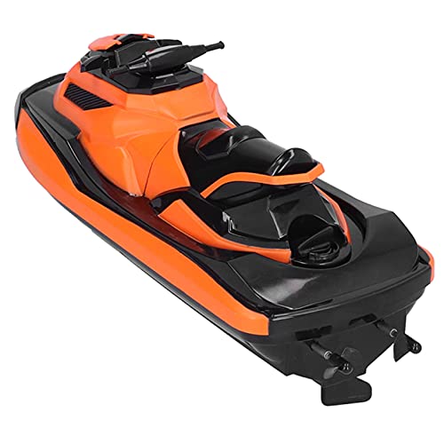 SPYMINNPOO T16B 2.4G RC Motorboot Boot 1/47 RC Schnellboot Spielzeug Rennboot, Schnelles Ferngesteuertes Boot mit Akku für Kinder Erwachsene Pools Spielzeug Modellspielzeug Schiffsmodellmaschine von SPYMINNPOO
