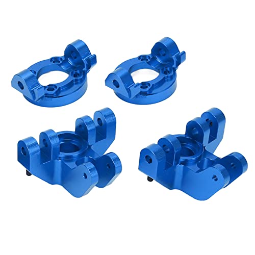 SPYMINNPOO Vorderlenkbecher mit Vorder -C -Sitzbasis C, Feste Achsen für Losi LMT 1/8 LKW, Aluminiumlegierung Metall (Blue) von SPYMINNPOO