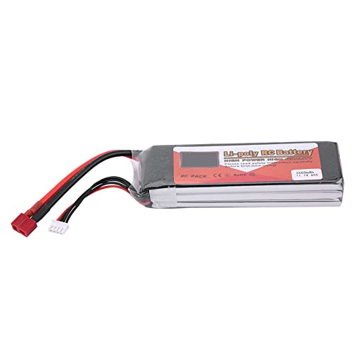 SPYMINNPOO ZOP Power RC -Fahrzeugbatterie, 3s 11.1 V 1300 MAh -5500mah Wiederaufladbare Lipo -Batterie mit T -Stecker für RC -Drohnen -Autos und Flugzeuge (11.1V 3500mah 60c t Stecker) von SPYMINNPOO