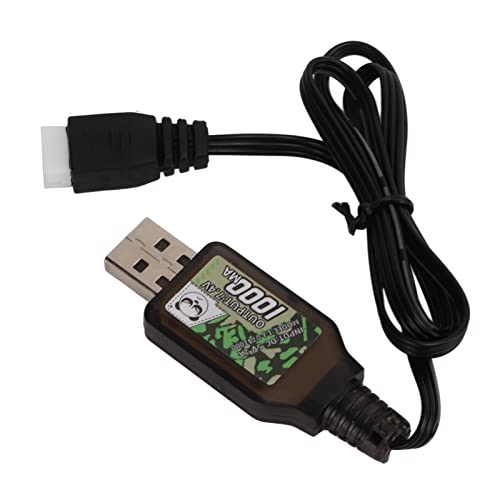 USB RC Ladegerät Kabel, 7,4 V 1000 MAh USB Ladekabel Netzteil mit XH 3P Connector Stecker Plug Kompatibel mit 1/24 Axial SCX24 AXI90081Modellauto USB RC Ladegerät Kabel, 7,4 V 1000 MAh USB Ladekabel Netzteil mit XH 3P Connector Stecker Plug Kompatibel mit 1/24 Axial SCX24 AXI90081Modellauto von SPYMINNPOO