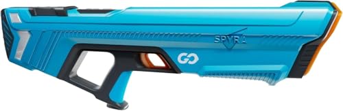 SpyraGO Wasserpistole Elektronisch Automatisch 9 Meter Reichweite LED Display Schnelles Aufladen Sommer Spielzeug von SPYRA