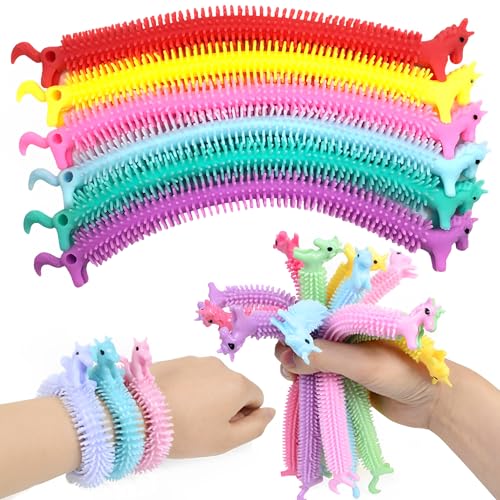 SQAQS 48PCS Einhorn Tier Larra Armband, Entpacken, Sensorische Stretch Stretchy Spielzeug, beruhigende Spielzeug für Halloween, Beruhigende Nudeln für Kinder und Erwachsene Gegen Angst SQAQS 48PCS Einhorn Tier Larra Armband, Entpacken, Sensorische Stretch Stretchy Spielzeug, beruhigende Spielzeug für Halloween, Beruhigende Nudeln für Kinder und Erwachsene Gegen Angst von SQAQS